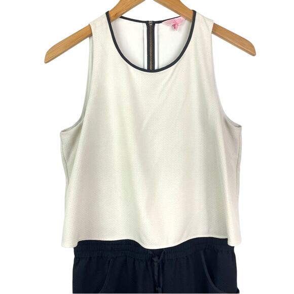 Ted Baker Pantsuit Jumper Black Pants White Top 6 - Picture 4 of 12